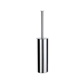 Smedbo FK605 17 3/8 in. Free Standing Toilet Brush and Holder in Polished Stainless Steel from the Outline Lite Collection